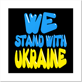 Ukraine trident Ukraine flag Ukrainian flag Ukraine Posters and Art